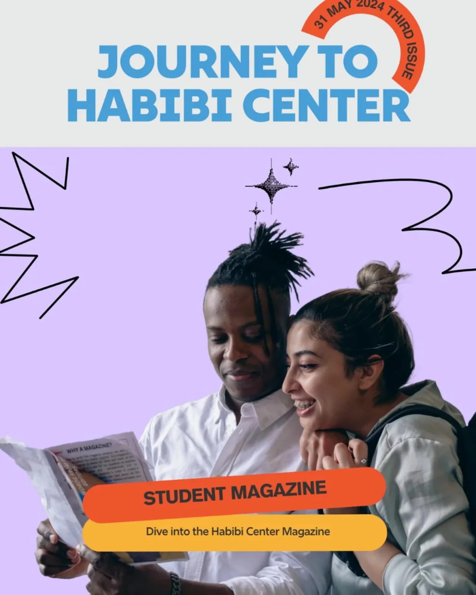 Student magazine cover 